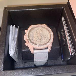 OMEGA X SWATCH MISSION TO VENUS PINK WATCH